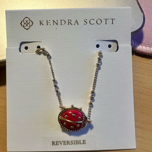 Kendra Scott Jewelry - Kendra Scott Ladybug Reversible Necklace